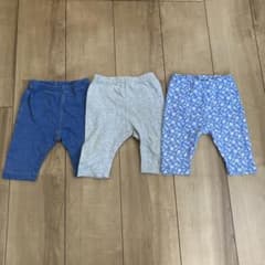UNIQLO ユニクロレギンス7部丈　80サイズのサムネイル