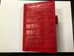 クロコダイル柄スケジュール手帳カバー・文庫カバー☆のサムネイル
