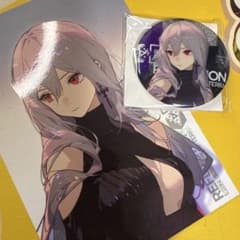 アークナイツ 公式絵師 Ask ポストカード 缶バッジ スカジ - メルカリ
