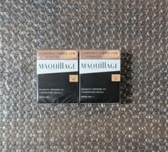 新品 2個セット マキアージュドラマティックパウダリーEX オークル20