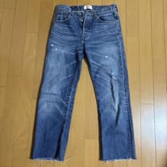 levi's 501 w28L32 ライトブルーデニム カットオフのサムネイル