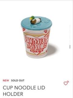 【即日発送】HUMAN MADE CUP NOODLE LID HOLDERのサムネイル