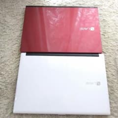 ジャンクノートパソコン2台 まとめ売り ジャンク品 修理用 部品取り