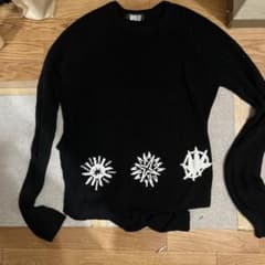 COMME des GARÇONS ブラックニット Lのサムネイル