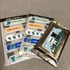三菱 デリ丸くん 絆創膏2セット ウェットティッシュ1つのサムネイル