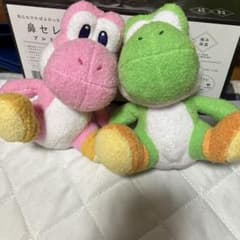 ヨッシー 一番くじ　B賞　ぬいぐるみ マスコット 2体セットのサムネイル
