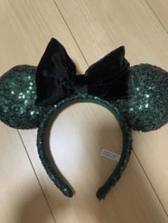 緑色 ミッキー耳カチューシャのサムネイル