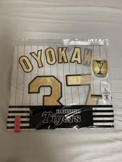 阪神タイガース 及川雅貴2023年チャンピオンユニフォーム Lサイズ 阪神タイガース 及川雅貴2023年チャンピオンユニフォーム Lサイズ