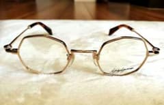 YOHJI YAMAMOTO YY1308 八角形 鼈甲柄 ゴールド メタル YOHJI YAMAMOTO YY1308 八角形 鼈甲柄 ゴールド メタル - メルカリ