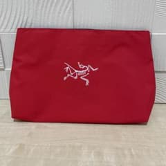 【非売品未使用】ARC'TERYX 赤 紺 アークテリクス札幌　ノベルティポーチ m40129475720_1.jpg?1765724319