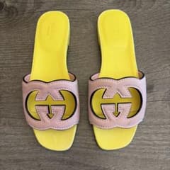 GUCCI サンダル ピンク イエローのサムネイル