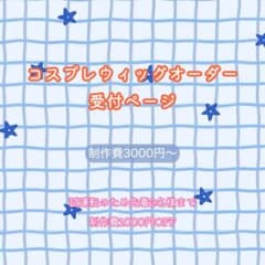 コスプレウィッグオーダー 受付ページ （受付は8/15まで） - メルカリ