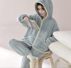 新品未使用 ふわもこ ルームウェア 厚手 L
