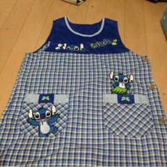 再値下げ☆保育士さんに！スティッチエプロンのサムネイル