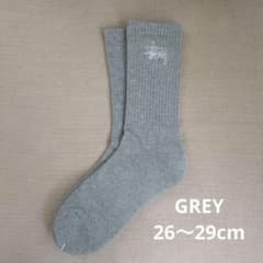 Stussy 靴下 グレー 26～29cm 新品未使用のサムネイル