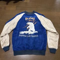 ヒューストン　スカジャン　ALASKA リバーシブル　テーラー東洋 ヒューストン スカジャン ALASKA リバーシブル テーラー東洋 - メルカリ