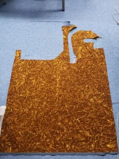 チンチラゴールド生地 はぎれのサムネイル