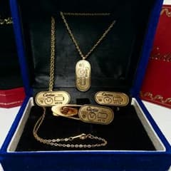 良品Cartier カルティエ ネクタイピン カフス ネックレス セットのサムネイル
