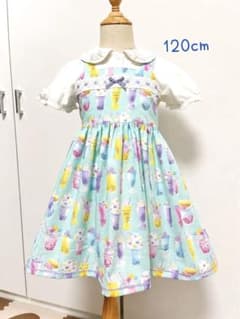 핸드메이드 원피스 아이 옷 120cm