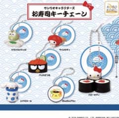 サンリオキャラクターズ　お寿司キーチェーン　けろけろけろっぴのサムネイル