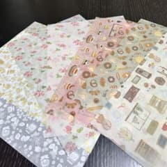 meriBUN merinomi 透ける模様紙 8枚 セット ⑥ - メルカリ