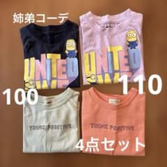 姉弟　4点　まとめ売り　100 110のサムネイル