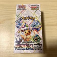 【シュリンク付き】ポケモンカードゲーム テラスタルフェスex BOXのサムネイル
