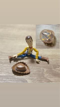토이 스토리 우디 피규어 캡슐 토이 앤디가 온 2