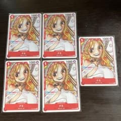 ワンピースカードゲーム ナミ 5枚セット ST01-007 - メルカリ
