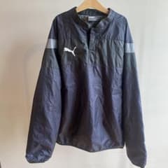 PUMA プーマ ピステ ウィンドブレーカー ネイビーブラック グレー　Sサイズのサムネイル