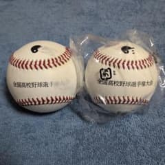 全国高校野球選手権大会 硬式ボール 2個セット 甲子園 高校野球 - メルカリ