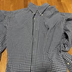 Ralph Laurenブルー　チェックシャツのサムネイル