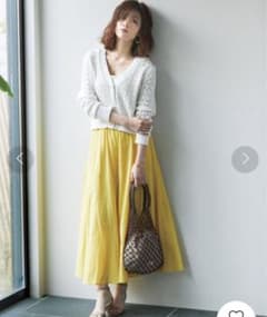 定価7,590円　ベイフロー　エスカルゴマキシスカートのサムネイル
