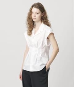 ＜LOEFF＞TCブロード エイ シャツ　ホワイトのサムネイル
