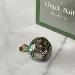未使用】オルゴールボール ペンダントトップ 貝殻 手作り 麗しの音色 