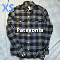 patagonia オーガニックコットン チェックネルシャツ XS - メルカリ