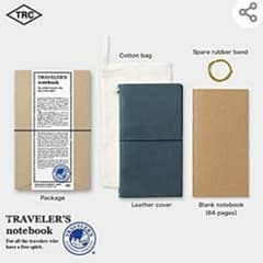 トラベラーズノート　ブルー　お値下げしましたのサムネイル