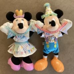 東京ディズニーランド40周年　ミッキー　ミニー　人形のサムネイル