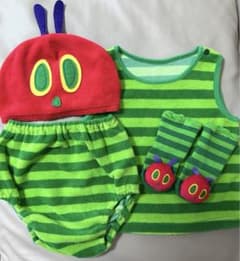 はらぺこあおむし ベビー服 セットアップ 帽子 靴下のサムネイル