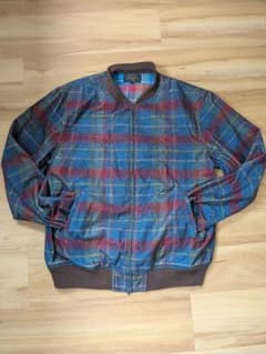 BEAMS PLUS チェック柄 ジップアップ ブルゾンのサムネイル