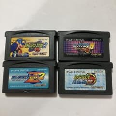 ゲームボーイアドバンス ロックマンシリーズ 4本セットのサムネイル