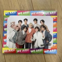 WE ARE! スノーマングループ写真クリアファイル A4のサムネイル