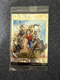 ワンピースウエハースカード麦わらの一味STRAW HAT CREW SEC 星4のサムネイル
