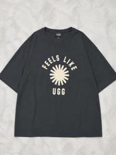 UGG FEELS LIKE UGG ロゴプリント Tシャツ ブラック - メルカリ