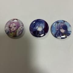 原神 未来屋書店 購入特典 ミニ缶バッジ フリンズ アイノ ラウマ 3点