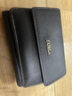 FURLA 3つ折り財布　ブラックのサムネイル