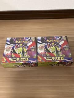 ポケモンカード ムニキスゼロ BOX 2箱セットシュリンク付き - メルカリ