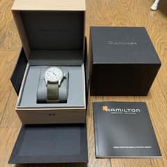 Hamilton カーキフィールドメカ 38m 白文字盤 - メルカリ