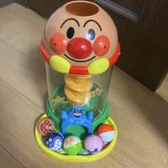 アンパンマン 光るくるコロタワー　くるくるタワー　塗装ハゲなしのサムネイル