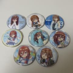 五等分の花嫁 中野三玖 缶バッジ 等身 8点セット まとめ売り - メルカリ